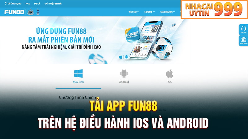 Hướng dẫn tải app FUN88