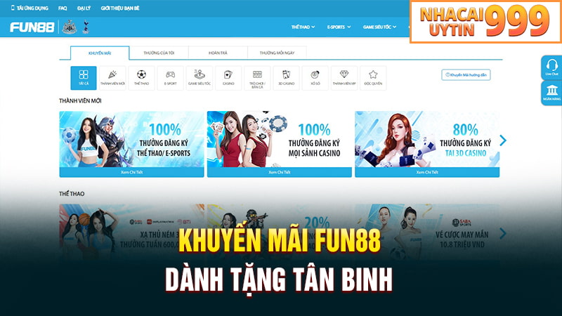 Khuyến mãi FUN88