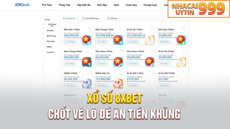 Xổ số 8XBET