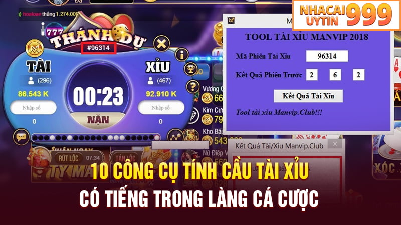 10 công cụ tính cầu tài xỉu