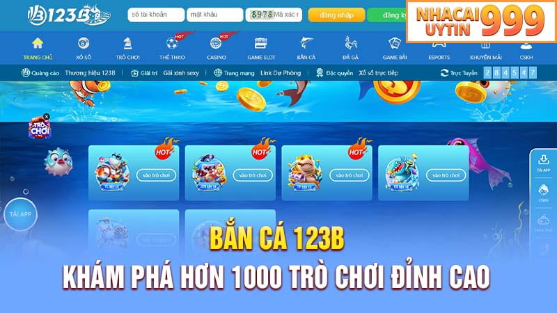 Bắn cá online 123B