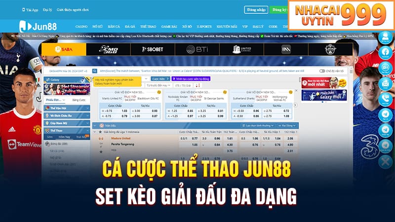 Cá cược thể thao JUN88