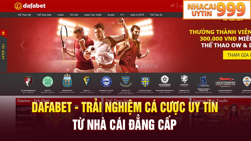 Dafabet - Trải nghiệm cá cược uy tín