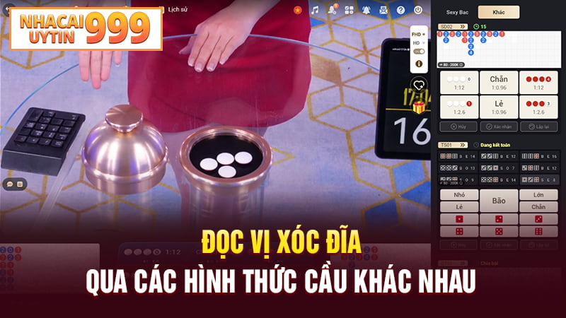 Đọc vị xóc đĩa thông qua các hình thức cầu khác nhau