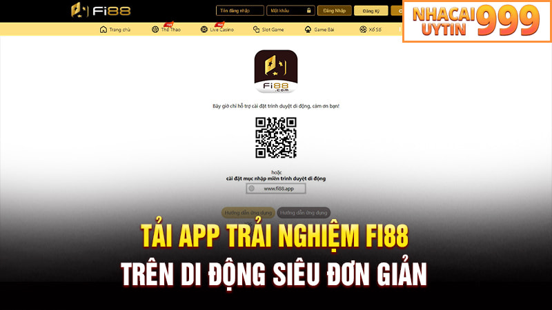 Hướng dẫn tải app FI88