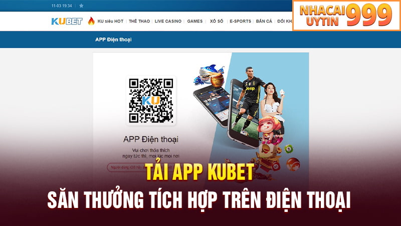 Hướng dẫn tải app KUBET