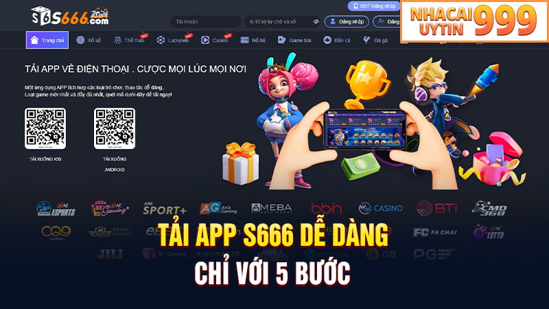 Hướng dẫn tải app S666