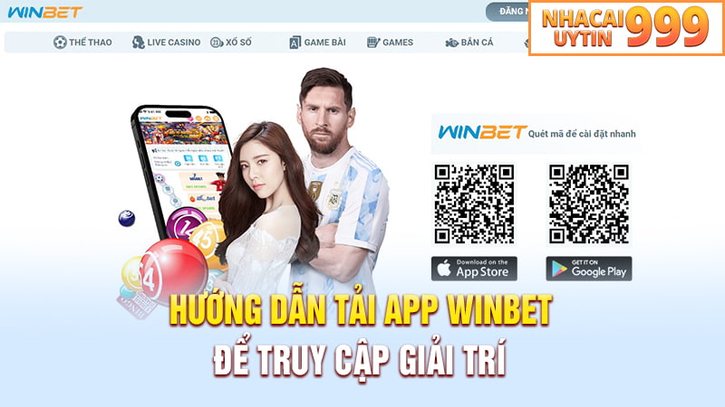 Hướng dẫn tải app WINBET