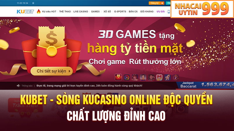 Kubet - Sòng kucasino online độc quyền