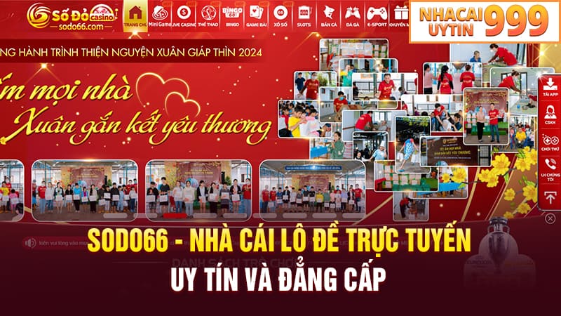 SODO66 - Nhà cái lô đề trực tuyến uy tín