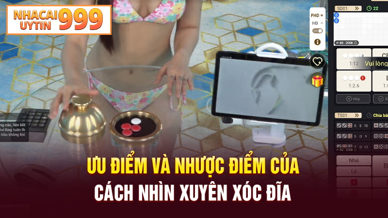 Ưu điểm và nhược điểm của cách nhìn xuyên xóc đĩa