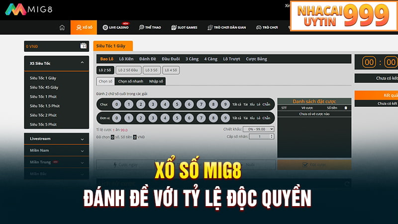 Xổ số MIG8
