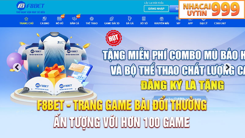 F8bet - trang game bài đổi thưởng ấn tượng