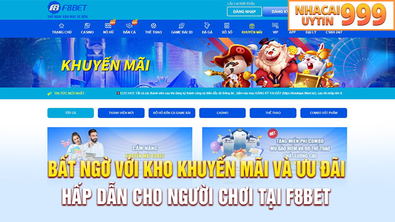 Khuyến mãi F8bet