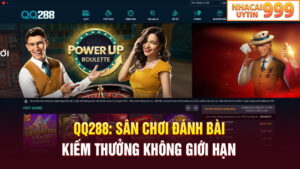 QQ288 - Sân chơi đánh bài kiếm thưởng