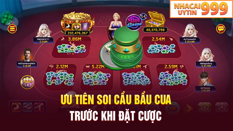 Nên soi cầu Bầu cua trước khi đặt cược