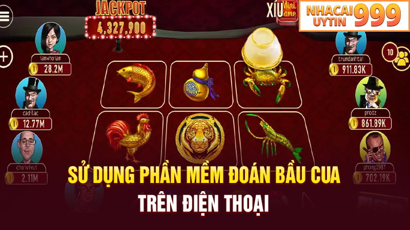 Sử dụng phần mềm dự đoán bầu cua